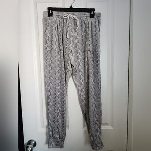 Item #:92 Jane and Bleecker Gray Sweater Pajama Pant